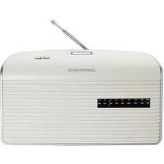 Grundig Radioapparater Grundig Music 60X G Mottagningsstark Radio Bærbar Analog Hvid