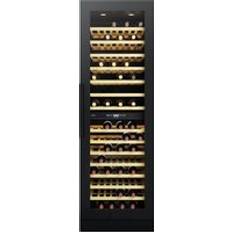 CDA 117 Bottle Freestanding Wine Cooler Dual Zone Tall Black