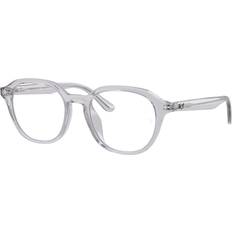 Transparent Brille Ray-Ban RX7259D Asian Fit 8411 52 Briller Mænd Krystalklar 52mm