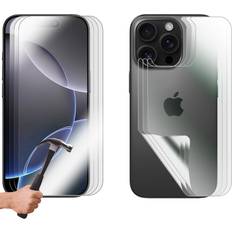 Apple iPhone 16 Pro Screen Protectors IWill 3 Set Tempered Glass Screen Protector for Apple iPhone 16 PRO