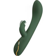 Sexleksaker You2Toys Emerald Love Luxurious Rabbit Vibrator