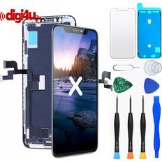 Replacement Screens Digi4u Screen Replacement For iPhone X LCD FHD Display Digitizer Repair Kit