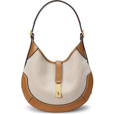 Polo Ralph Lauren Skuldertasker Polo Ralph Lauren Skuldertaske - Cognac/Naturhvid