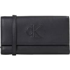 Calvin Klein Jeans Sculpted Combi Clutch - Black
