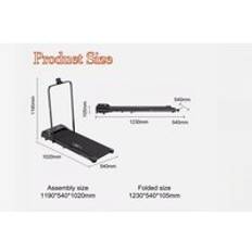 Evolve Dynamic Walking Pad Under-Desk Treadmill With Built-In Speaker