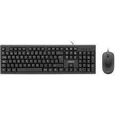 Nilox Black Keyboard and Mouse