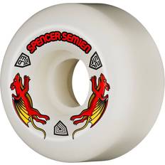 53mm Spencer Semien V5 Dragon Formula Nano Rats Skate Wheels Off White