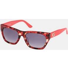 Solglasögon Guess GU00203-H 54B Sköldpaddemönstradeshell Solglasögon Acetat Geometrisk Normal