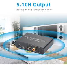 192KHz ARC Audio Adapter HD Audio Extractor