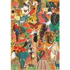 Puslespil Clementoni CLE Puslespil 1000 Compact Animals Botanics