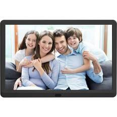 Black Digital Photo Frame 7 Inch Remote Control
