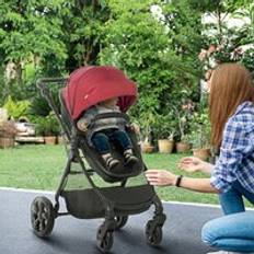 Homcom 2 in 1 Lightweight Pushchair w/ Reversible Seat