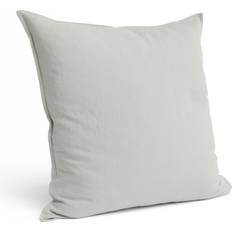 Hør Boligtekstiler Hay Linen Cushion 60x60 cm Sky Komplet pyntepude Grå (60x60cm)