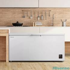 Hisense Top Chest Freezers Hisense 500L High Capacity Chest Freezer FC650D4AWLYE White
