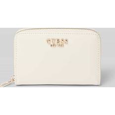 Guess Plånböcker & Nyckelhållare Guess Laurel Liten Plånbok Med Dragkedja - Beige