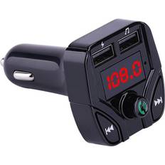 FM Transmitters Keshen Car MP3 Player FM Transmitter Multifunction Hands-free Call Car Bluetooth Player
