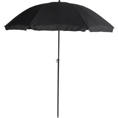 Parasol Svart Ø180xH190cm