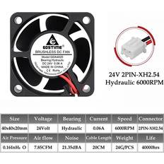 Computer Cooling AX Trade 12V Two Ball 6500RPM 2pcs 4cm 40x40x20mm