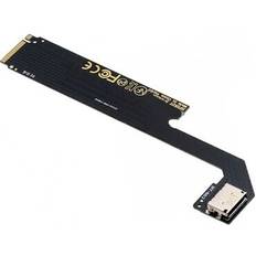 SAS Controller Cards Sodial Pci-e 3.0 4.0 M.2 M-Key To Oculink SFF-8611 Host Adapter