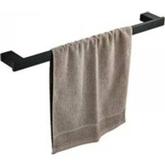 Cyslmuk Black 40cm Bathroom Towel Rack