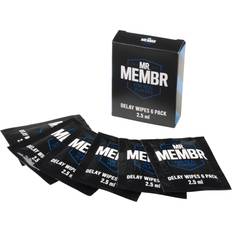 MR.MEMBR Sexleksaker MR.MEMBR Delay Wipes 6-pack Vit