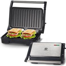 Sandwich Toasters Superlex 1000W Panini Press Grill Sandwich 180° Toaster Maker