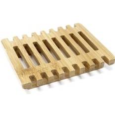 Brown Soap Holders & Dispensers Ancient Wisdom Hemu Wood Soap Dish Piano