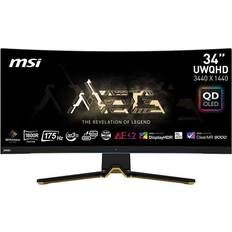 MSI MEG 342C QD Wide Quad HD 34" Curved OLED Gaming Monitor