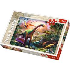 Puslespil Trefl Dinosaurs Land Puslespil 100 Brikker