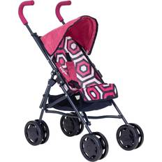 MantraRaj Doll Stroller Baby Doll Pushchair In Geometric Print Dolls Buggy