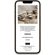 Presentkort Mateus Digitalt Presentkort 8 000