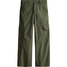 H&M Girls Green Wide cargo trousers 10-11Y