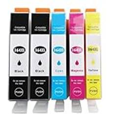 Förpackning Med 5 364XL Bläckpatroner - HP 364 XL
