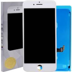 LCD Screen For Apple iPhone 8 Plus Fx5 Touch Glass Assembly White Replacement