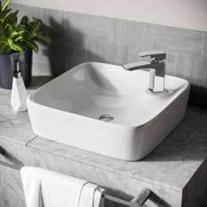 Nes Home 430mm Rounded Counter Top Basin Sink