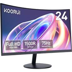 Koorui 24-Inch Curved Computer Monitor