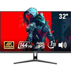 Gawfolk 32 Inch IPS PC Screen 4K UHD 144Hz Gaming Monitor