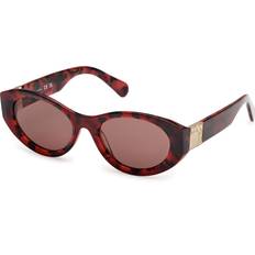Solbriller MAX&Co. 54E Women’s Sunglasses Tortoiseshell - Red Tortoise