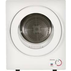 ElectrIQ 2.5kg Mini Compact Vented Tumble Dryer White