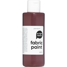 Panduro Fabric Paint 85 ml – brun tekstilfarve til lyst stof