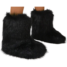 Shein Fluffy Lined Tall Boots - Warm/Anti-Slip