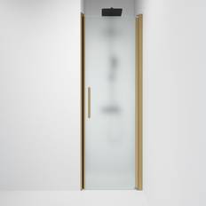 Bath Deluxe Vänern Nischduschdörr Frostat Glas Brons Profil
