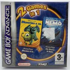 GameBoy Advance Games 2 Games In 1 Disney Monster Nemo Game
