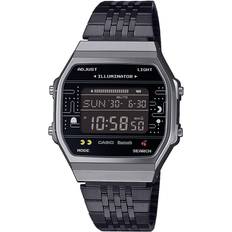 Casio abl 100 Casio Vintage Pac Man ABL-100WEPC-1BER 38 mm Digital Quartz Mineralglas Black