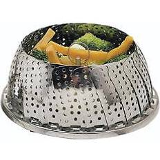 Inserts KitchenCraft Stainless Steel 23cm Collapsible Steaming Basket Steam Insert