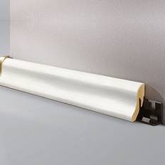 LOGOCLIC Golvlist Mdf Päronvit 22 x 40 x 2600 mm