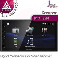 Android car stereo Kenwood DMX129BT 6.8 Inch Mechless Digital Multimedia Car Stereo Receiver