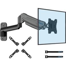 13-42 inch screen wall mount with VESA extension kit for PC monitor and TV up to 8 kg, fully adjustable gas spring, tilt and swivel, height adjustable, max VESA 200x200 mm