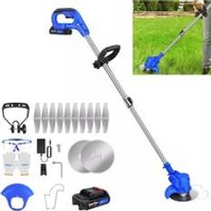 21V Cordless Electric Strimmer Grass Trimmer