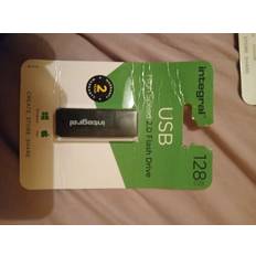 Memory Cards & USB Flash Drives Integral USB 128Gb High Speed 2.0 Flash Drive